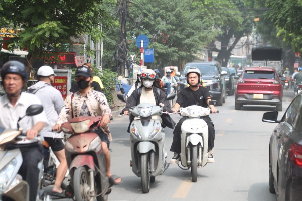 Hiện trạng vùng lõi sẽ cấm xe máy xăng ở Hà Nội