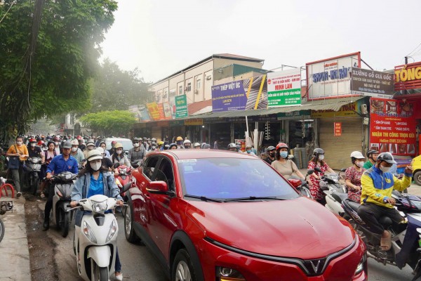 Hiện trạng vùng lõi sẽ cấm xe máy xăng ở Hà Nội