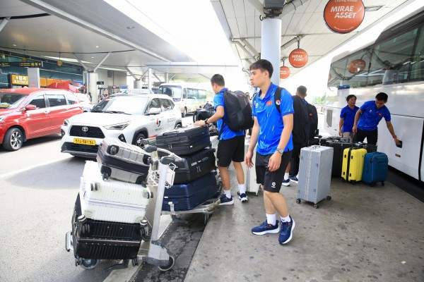U.23 Việt Nam lên đường dự giải U.23 Đông Nam Á: Quyết mang cúp trở về U.23 Việt Nam lên đường dự giải U.23 Đông Nam Á: Quyết mang cúp trở về
