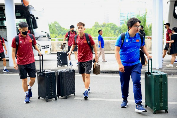 U.23 Việt Nam lên đường dự giải U.23 Đông Nam Á: Quyết mang cúp trở về U.23 Việt Nam lên đường dự giải U.23 Đông Nam Á: Quyết mang cúp trở về