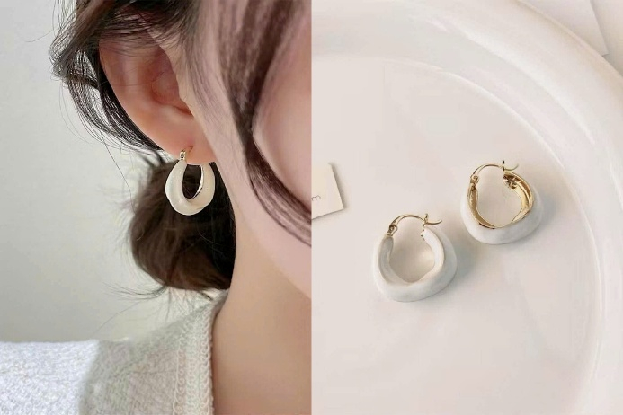 Lấp lánh cùng hoa tai phong cách Hàn Quốc Lấp lánh cùng hoa tai phong cách Hàn Quốc