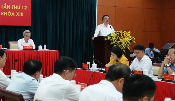 TP.HCM thông báo nhanh kết quả Hội nghị Trung ương Đảng tới bí thư 168 phường, xã TP.HCM thông báo nhanh kết quả Hội nghị Trung ương Đảng tới bí thư 168 phường, xã