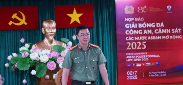 30.000 USD cho đội vô địch giải bóng đá Công an - Cảnh sát ASEAN mở rộng