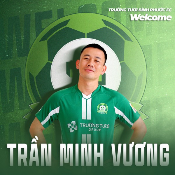 CLB Bình Phước công bố Minh Vương: 'Thương vụ không chỉ mang giá trị chuyên môn, vì...' CLB Bình Phước công bố Minh Vương: 'Thương vụ không chỉ mang giá trị chuyên môn, vì...'
