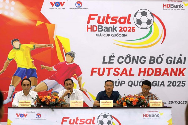 Futsal Việt Nam chạy đà cho giải châu Á, SEA Games 33 từ Cúp quốc gia