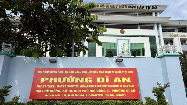 Ngày đầu làm việc ở Dĩ An, phường đông dân nhất TP.HCM