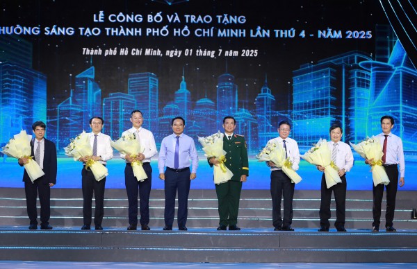 TP.HCM trao Giải thưởng Sáng tạo năm 2025