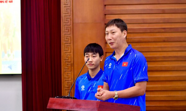 Chủ tịch VFF Trần Quốc Tuấn đặt mục tiêu: U.23 Việt Nam vào chung kết SEA Games 33 Chủ tịch VFF Trần Quốc Tuấn đặt mục tiêu: U.23 Việt Nam vào chung kết SEA Games 33