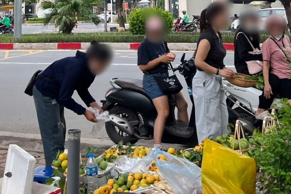 Chợ cóc 'mọc' nhan nhản, bày bán thịt heo dưới lòng đường Hà Nội