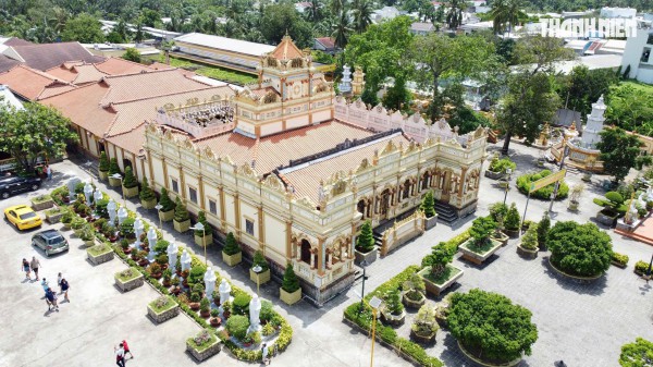 Độc đáo chùa cổ Vĩnh Tràng gần 200 năm tuổi ở Đồng Tháp