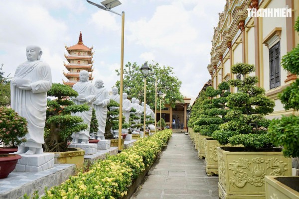 Độc đáo chùa cổ Vĩnh Tràng gần 200 năm tuổi ở Đồng Tháp