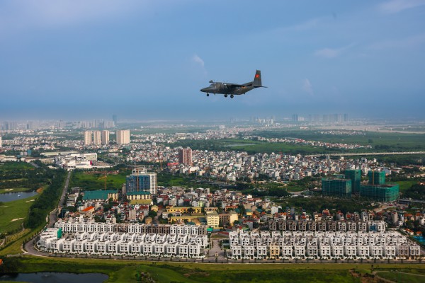 Không quân vận tải của Bộ Quốc phòng diễu binh sau 40 năm