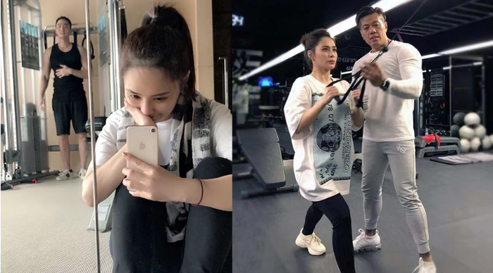 Chung Hân Đồng tập gym, boxing giúp vóc dáng săn chắc tuổi U50