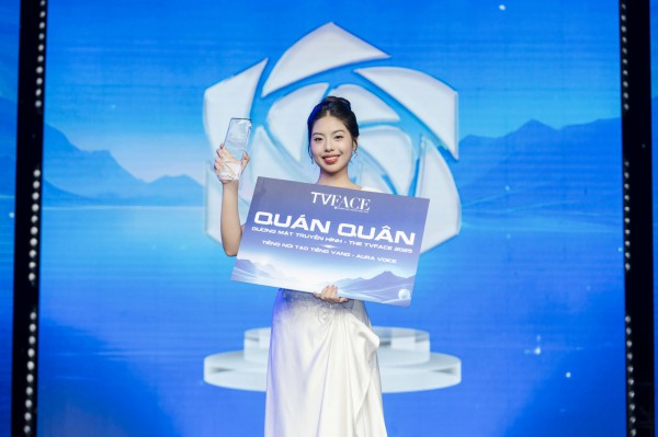 Miss Teen Ngô Ngọc Gia Hân giành quán quân The TVFACE 2025