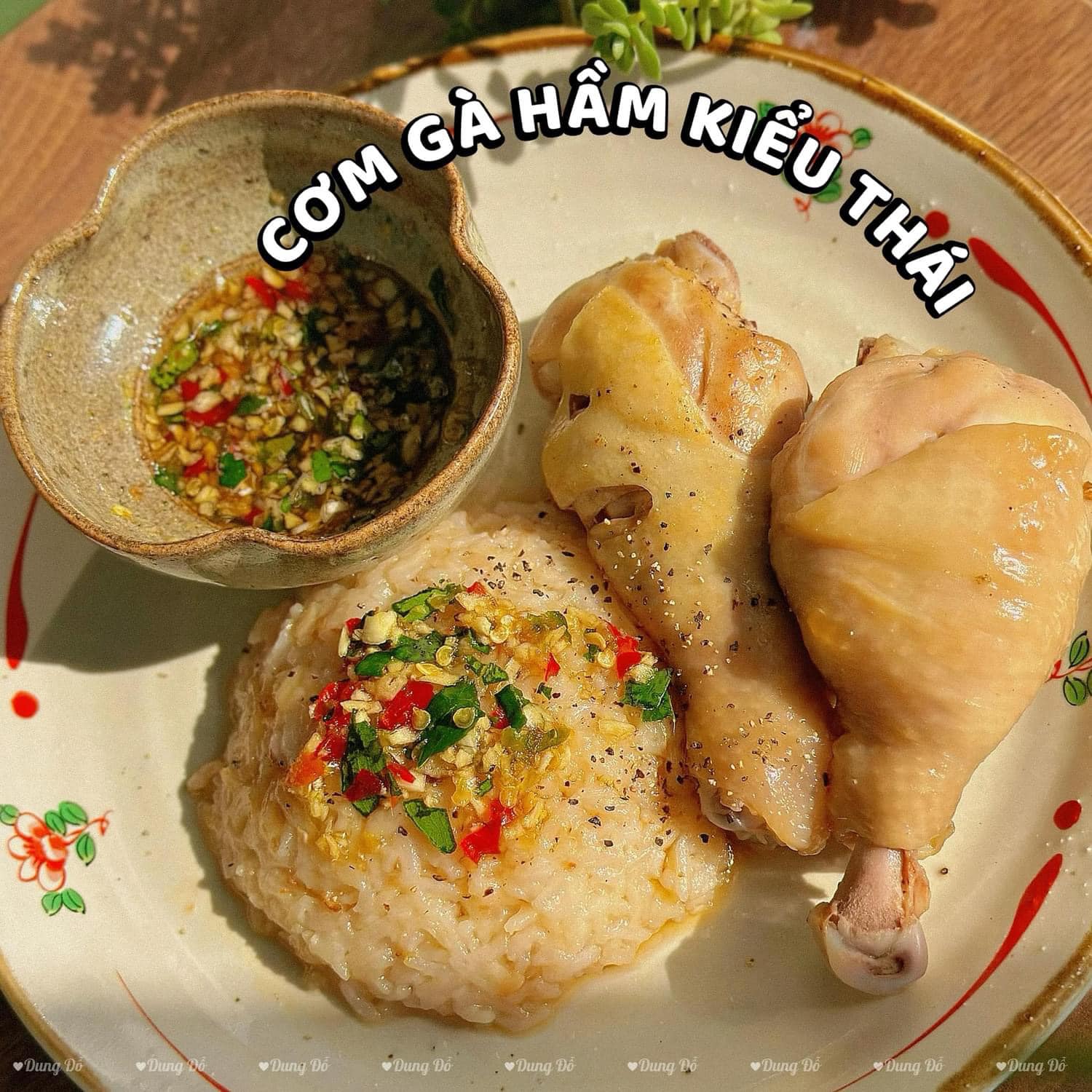 Món cơm gà hầm ngon "bá cháy", ăn cả con chưa đã thèm