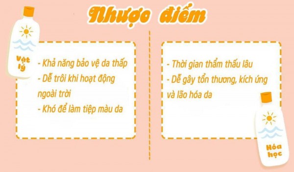 Nên dùng kem chống nắng vật lý hay hóa học?