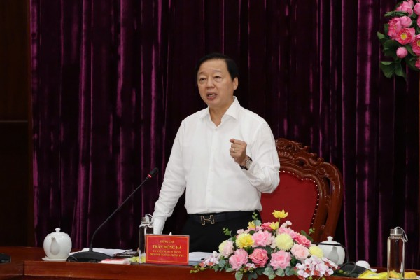 Phó thủ tướng Trần Hồng Hà tháo gỡ khó khăn ở các tỉnh miền Tây
