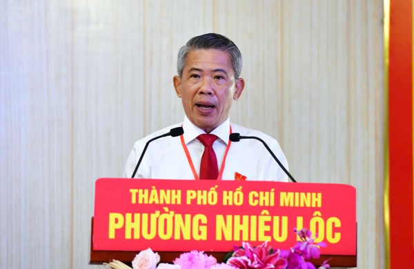 TP.HCM: Nguyên Chủ tịch quận 3 Võ Văn Đức làm Bí thư phường Nhiêu Lộc