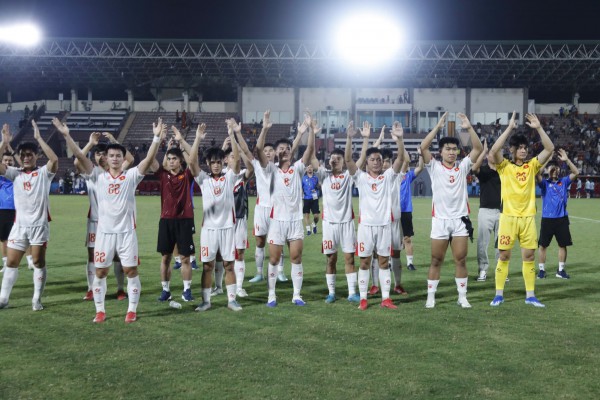 U.23 Việt Nam thắng 2 trận liên tiếp: Lợi thế lớn trước 'chung kết bảng' U.23 Việt Nam thắng 2 trận liên tiếp: Lợi thế lớn trước 'chung kết bảng'