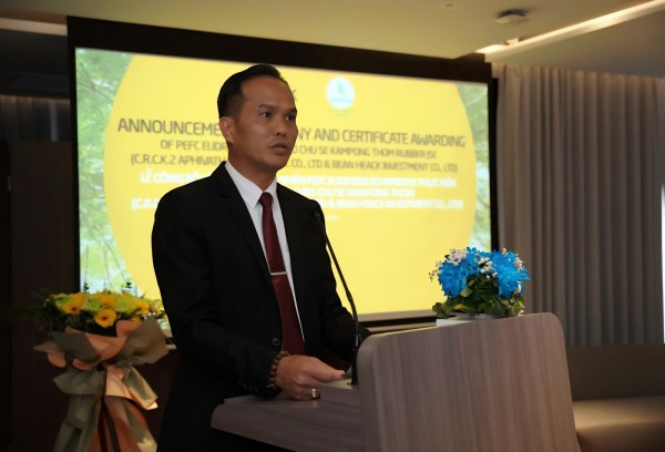 Cao su Chư Sê - Kampong Thom: Đơn vị đầu tiên trên thế giới đạt chứng nhận PEFC EUDR