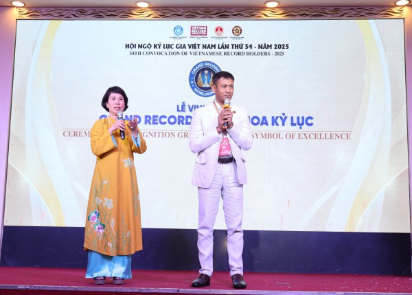 Hội ngộ kỷ lục gia Việt Nam: Gắn kết tinh hoa - lan tỏa giá trị Hội ngộ kỷ lục gia Việt Nam: Gắn kết tinh hoa - lan tỏa giá trị