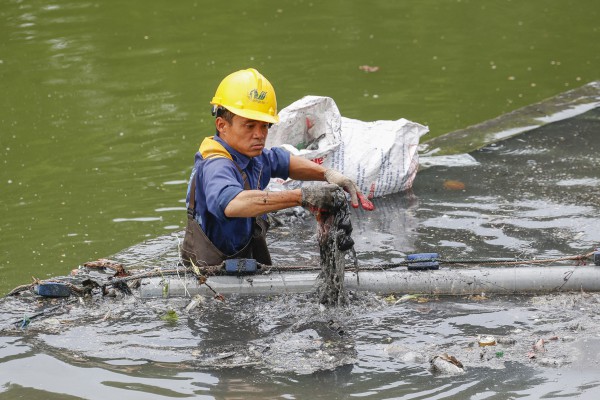 Hiện trạng sông Tô Lịch sau khi bổ cập 2 nguồn nước