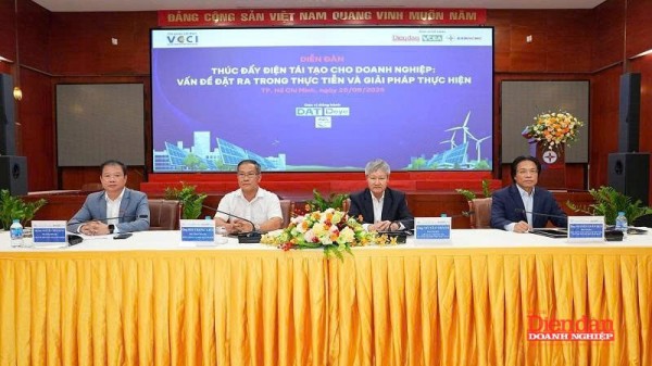 “Khơi thông điểm nghẽn” thúc đẩy phát triển thị trường điện tái tạo cho doanh nghiệp