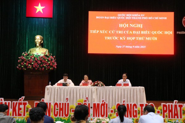 Cử tri TP.HCM đề nghị nâng mức giảm trừ gia cảnh lên 20 triệu đồng