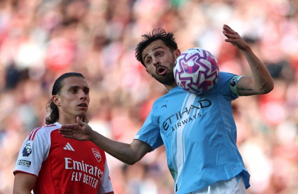 Haaland ghi bàn cực sớm, Man City vẫn ‘cay’ vì Arsenal gỡ hòa phút 90+3: HLV Pep không bực mới lạ! Haaland ghi bàn cực sớm, Man City vẫn ‘cay’ vì Arsenal gỡ hòa phút 90+3: HLV Pep không bực mới lạ!