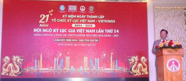 Hội ngộ kỷ lục gia Việt Nam: Gắn kết tinh hoa - lan tỏa giá trị Hội ngộ kỷ lục gia Việt Nam: Gắn kết tinh hoa - lan tỏa giá trị