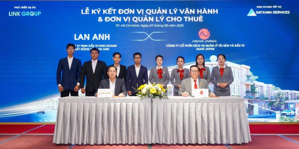 Lan Anh Avenue hợp tác Asahi Japan: Vận hành chuẩn Nhật, tối ưu giá trị cho thuê Lan Anh Avenue hợp tác Asahi Japan: Vận hành chuẩn Nhật, tối ưu giá trị cho thuê