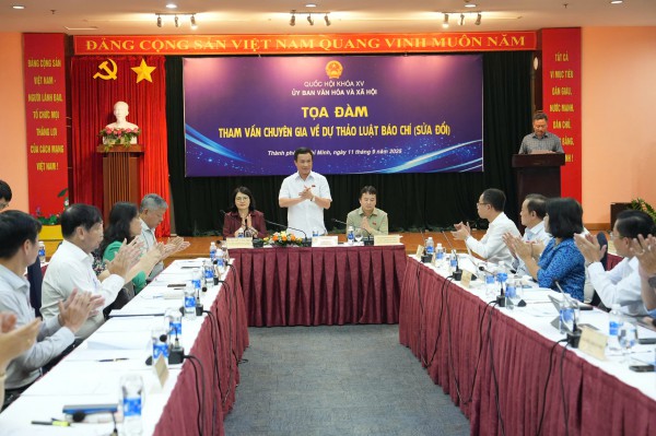 Tọa đàm tham vấn chuyên gia về luật Báo chí sửa đổi