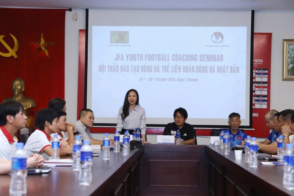 Chuyên gia Nhật Bản: 'Bóng đá Việt Nam rất có tiềm năng phát triển'