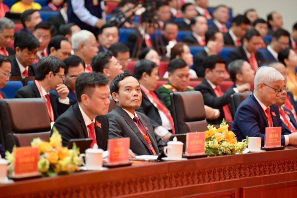 Hình ảnh ngày đầu Đại hội Đảng bộ TP.HCM lần thứ I, nhiệm kỳ 2025 - 2030