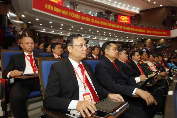 Hình ảnh ngày đầu Đại hội Đảng bộ TP.HCM lần thứ I, nhiệm kỳ 2025 - 2030