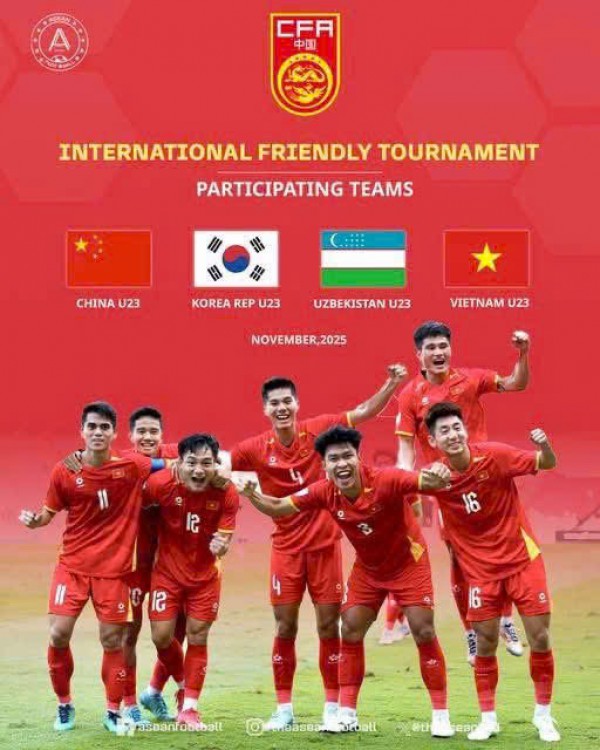 Chủ tịch VFF gặp lại Chủ tịch Liên đoàn Bóng đá Trung Quốc, U.23 Việt Nam có tin cực vui Chủ tịch VFF gặp lại Chủ tịch Liên đoàn Bóng đá Trung Quốc, U.23 Việt Nam có tin cực vui