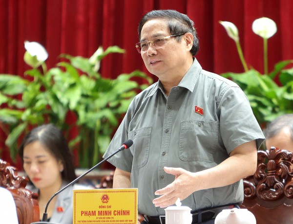 Thủ tướng Phạm Minh Chính: Hy vọng lãnh đạo Cần Thơ đủ sức, đủ tài Thủ tướng Phạm Minh Chính: Hy vọng lãnh đạo Cần Thơ đủ sức, đủ tài