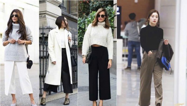 Biến hóa phong cách cùng áo cổ lọ Biến hóa phong cách cùng áo cổ lọ