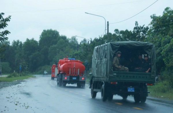 Quảng Trị: Công an xuất quân chi viện TP.Huế khắc phục hậu quả cơn lũ lịch sử