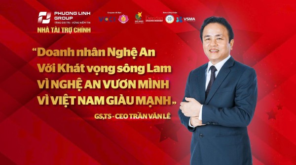 CEO Trần Văn Lê, Nhà tài trợ chính tiếp lửa khởi nghiệp cho quê hương Nghệ An