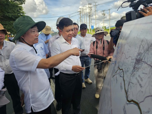 Chủ tịch HĐND TP.HCM khảo sát các công trình trọng điểm kết nối Bà Rịa - Vũng Tàu cũ