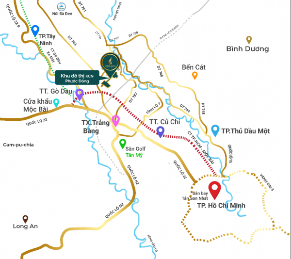 Phước Đông New City: Sinh lời vượt trội với vốn từ 456 triệu đồng Phước Đông New City: Sinh lời vượt trội với vốn từ 456 triệu đồng