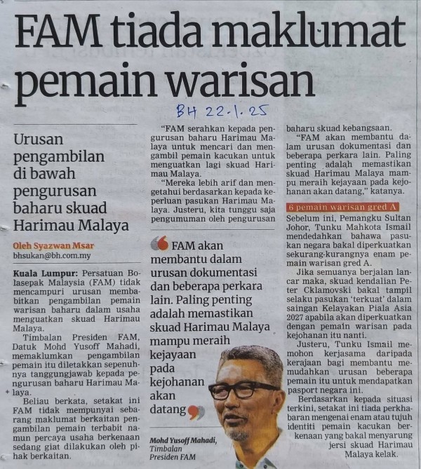 Sự thật vụ lùm xùm Malaysia nhập tịch ‘lậu’ 7 cầu thủ dần hé lộ Sự thật vụ lùm xùm Malaysia nhập tịch ‘lậu’ 7 cầu thủ dần hé lộ