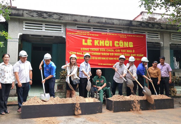 Sửa chữa, cải tạo nhà ở cho gia đình chính sách ở Củ Chi