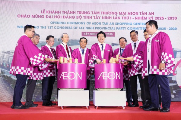Tập đoàn AEON khánh thành trung tâm thương mại thứ 8 tại Việt Nam