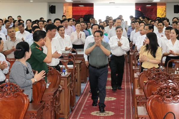 Thủ tướng Phạm Minh Chính: Hy vọng lãnh đạo Cần Thơ đủ sức, đủ tài Thủ tướng Phạm Minh Chính: Hy vọng lãnh đạo Cần Thơ đủ sức, đủ tài