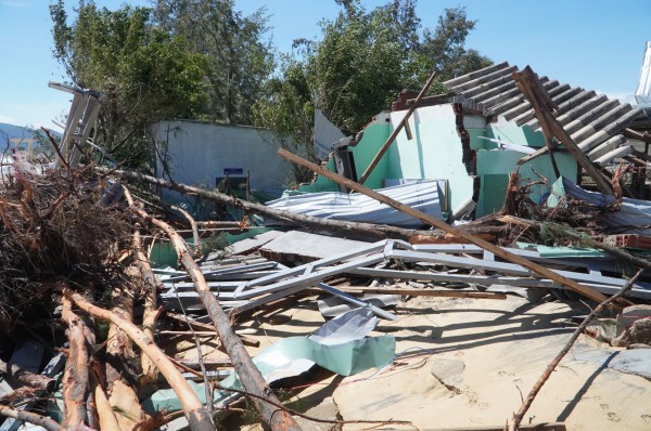 Vùng biển Gia Lai hoang tàn sau bão Kalmaegi Vùng biển Gia Lai hoang tàn sau bão Kalmaegi