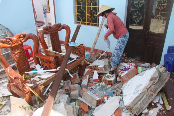 Gượng dậy sau bão