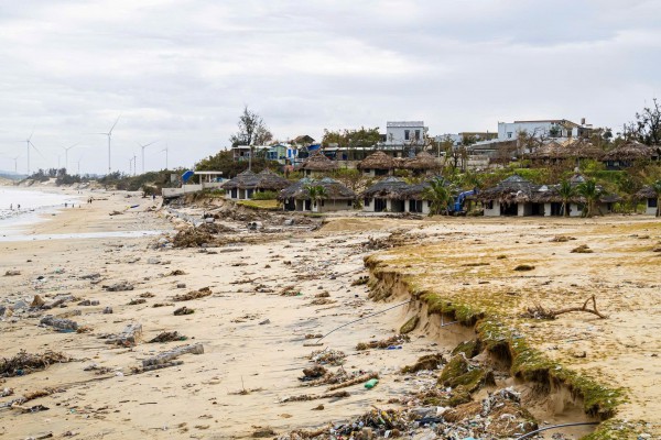 Khẩn trương khôi phục hạ tầng Khu kinh tế Nhơn Hội sau bão Kalmaegi