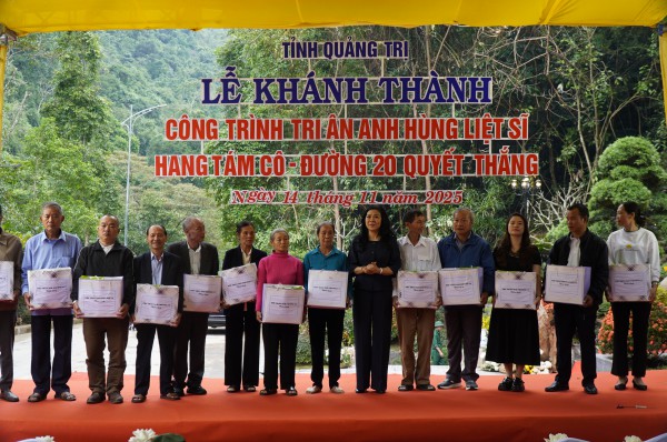 Khánh thành công trình tôn tạo Di tích quốc gia đặc biệt Hang Tám Cô